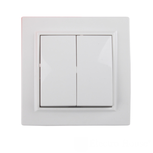 Выключатель двойной Enzo EH-2102