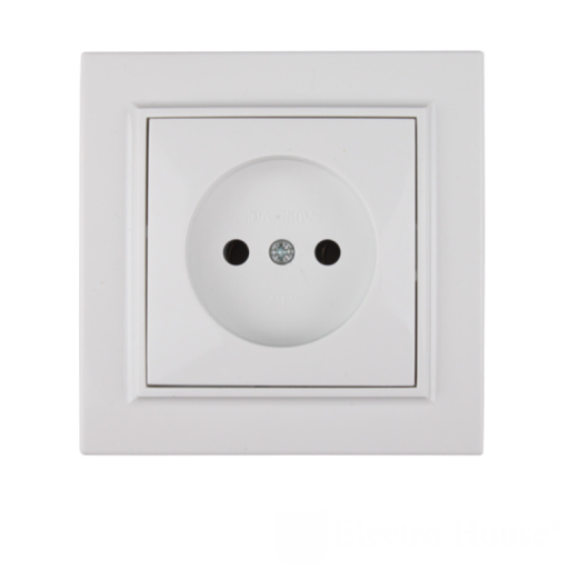 Розетка без заземления Enzo EH-2108