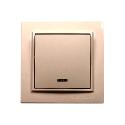 Выключатель латте с подсветкой Enzo EH-2183