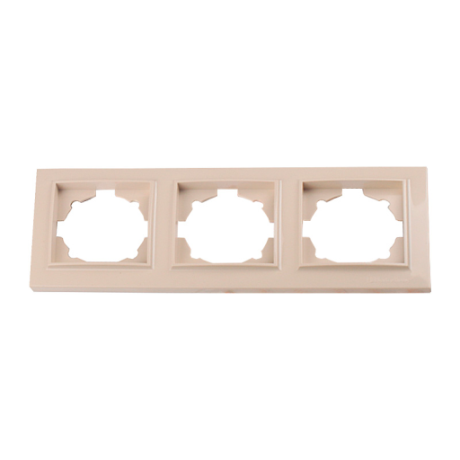 Рамка тройная латте Enzo EH-2202