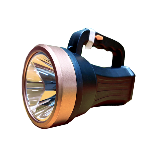 Фонарик с ручкой и аккумулятором Черный EH-6010