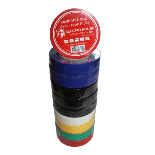 Изолента ассорти 0,15мм х 18мм х 17м