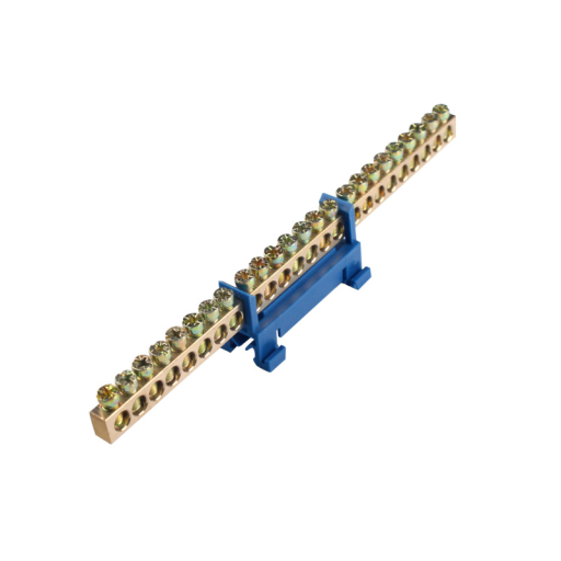 Шина нулевая 24 отверстия на DIN рейку