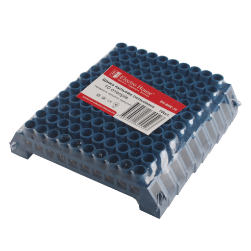 Шина нулевая изолированная на 10 отверстий