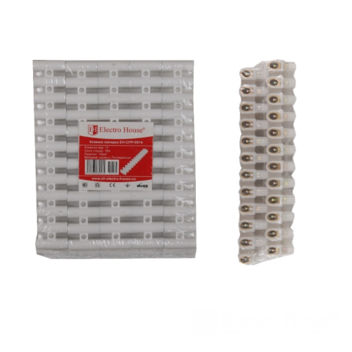 Клеммная колодка 16A 12mm² Полипропилен