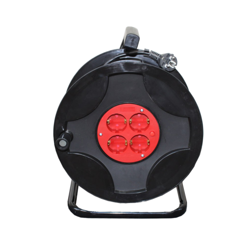 Удлинитель на катушке 20 метров 4 гнезда