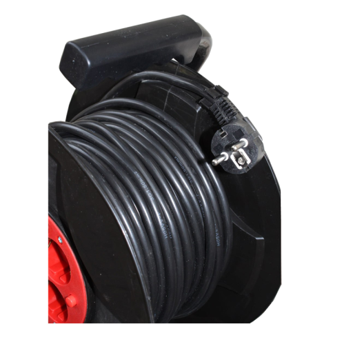 Удлинитель на катушке 30 метров 4 гнезда