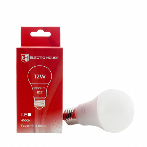 LED лампа E27 12W