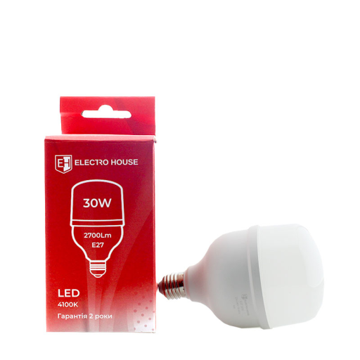 LED лампа E27 4100K / 30W 2700Lm / 270 ° T100
