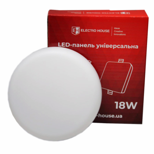 LED панель универсальная круглая EH-PU-18RD