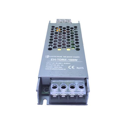 Драйвер трекового магнитного светильника выводной DC 48 V  2A 100 Вт