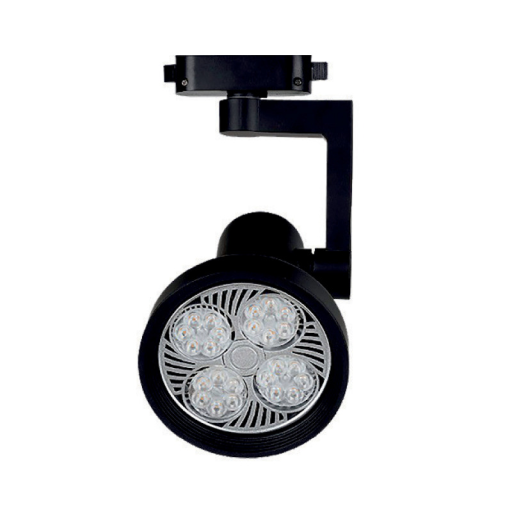 LED светильник трековый 25W черный