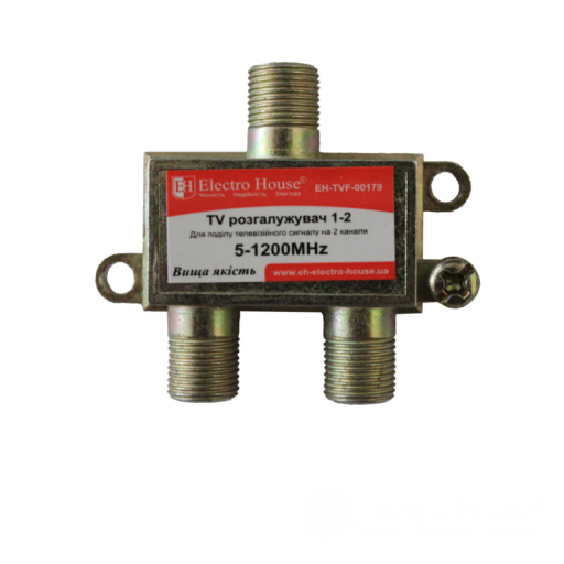 ТВ Разветвитель 1-2 EH-TVF-00179