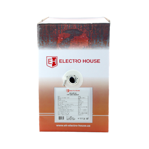 Кабель FTP  4х2х0,51 CCA серый (внутр. монтаж)