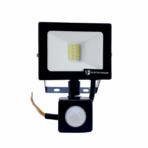LED прожектор с датчиком движения 10W IP65 EH-LP-211