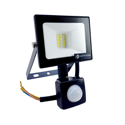 LED прожектор с датчиком движения 10W IP65 EH-LP-211
