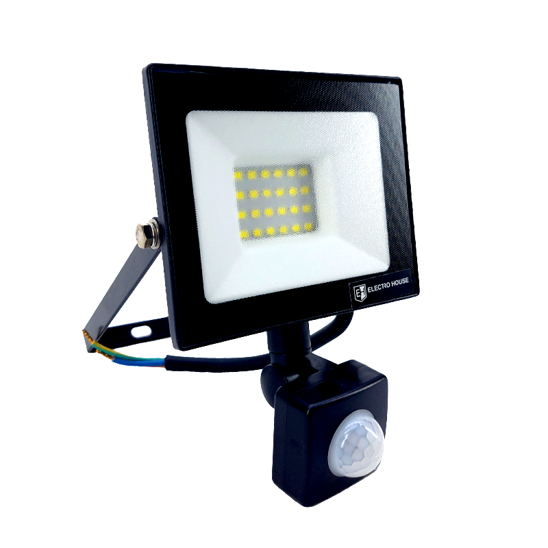 LED прожектор с датчиком движения 30W IP65 EH-LP-213
